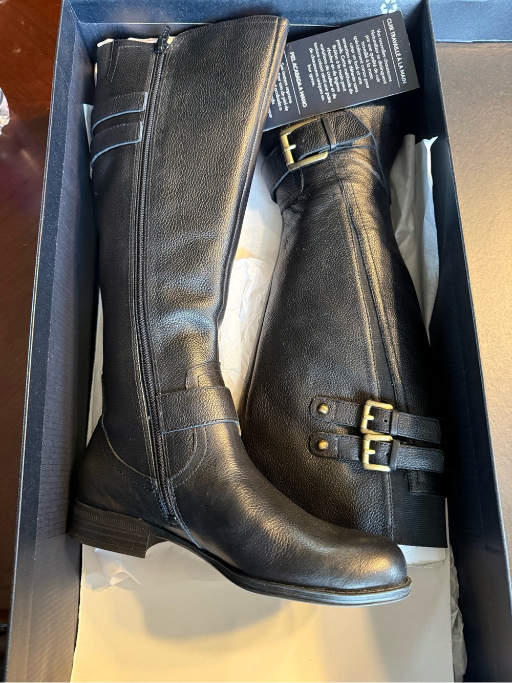 Women’s Naturalizer “Jessie”- Black Leather Boot NEW